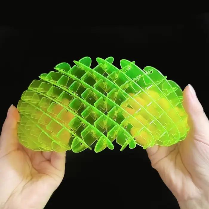 Créatif 3D décompression Vent radis maille élastique ver guérison