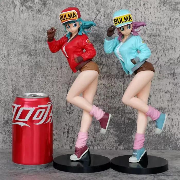 7.87 pouces/26 cm Figure d'anime Dragon Ball Z Bulma figurines d'action Pvc Statue modèle Collection bureau décoration