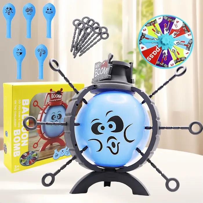 Jouet de fête interactif de table : ballon éclatant, blague amusante