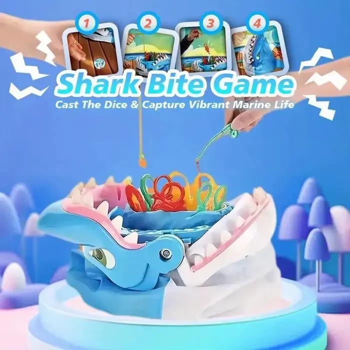 Jeu familial de morsure de requin