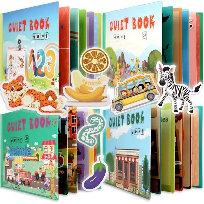 Livre d'Éveil Montessori pour Bébé et Enfant