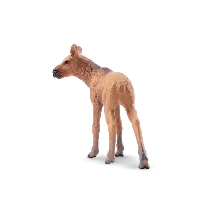 Toymany Simulation alce veau faune modèle Animal jouet Mini Figurines poupées Action