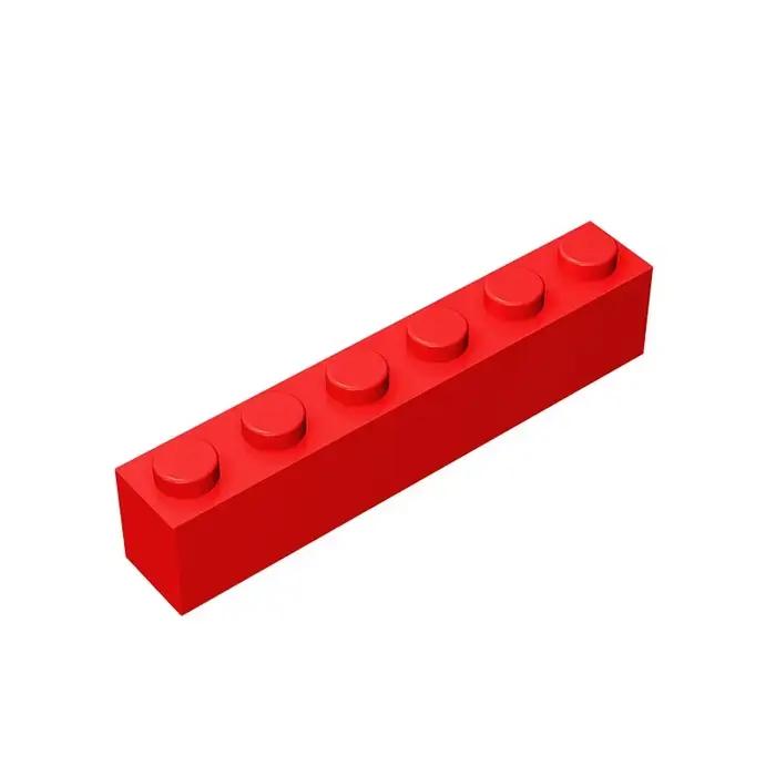 Gobricks GDS-535 brique 1x6 compatible avec lego 3009 pièces de blocs de construction de bricolage pour enfants techniqu