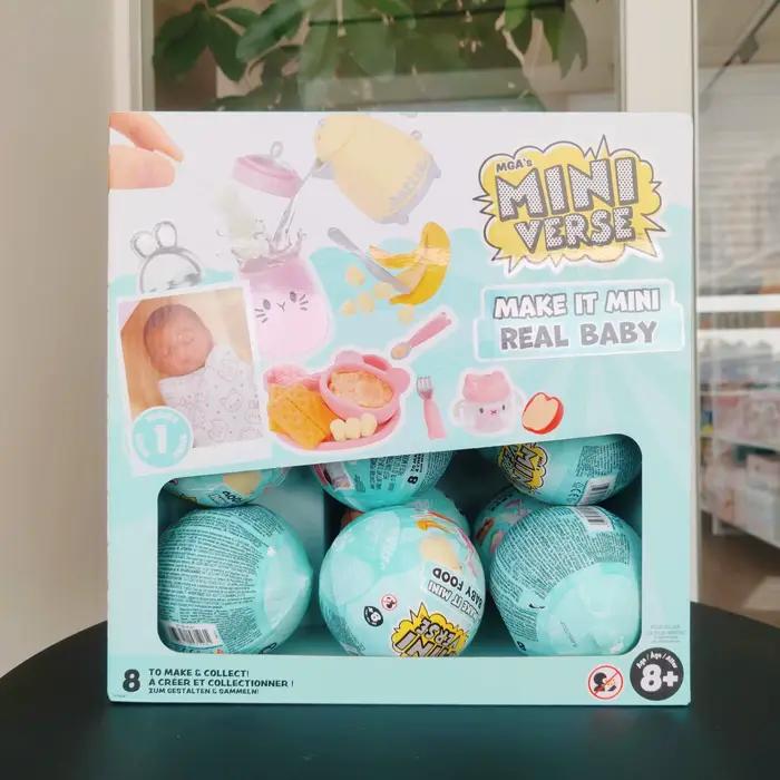 MGA Miniverse Make It Mini Real Baby Food DIY Resin Craft Mystery Blind Ball