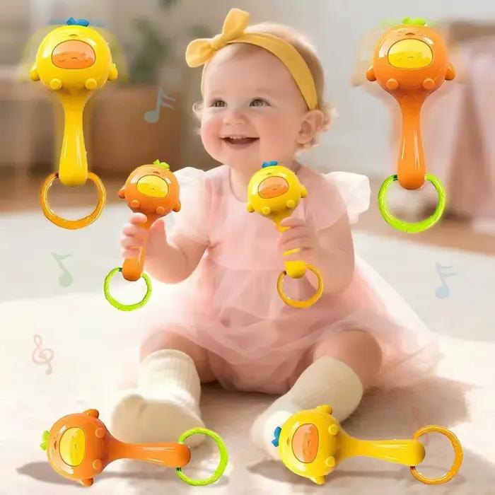 Jouets sensoriels pour bébé avec hochets