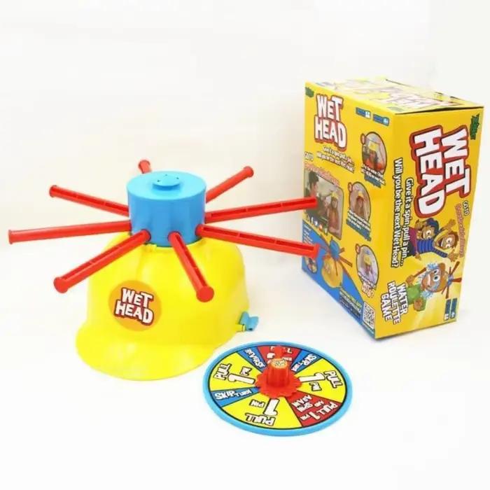 Jeu de tête humide, chapeau de défi d'eau humide