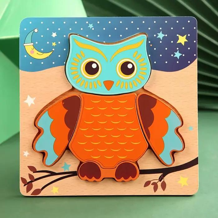 Nouveaux puzzles en bois 3D