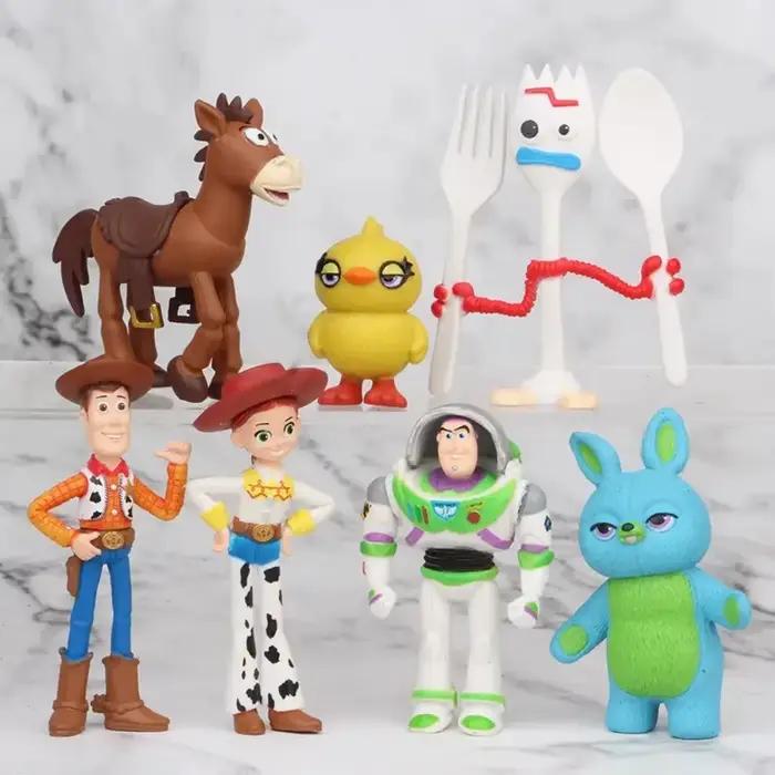 Figurines Zootopia Kit de Modélisme Décoration de Fête Accessoires Maison Voiture Cadeaux Anniversaire Occasions Spéciales