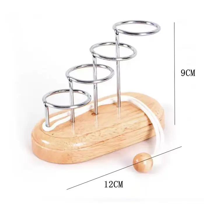 Puzzles en corde en bois forme géométrique puzzle 3d défi iq jouets intellectuels éducatifs pour adultes et enfants occasions spéciales
