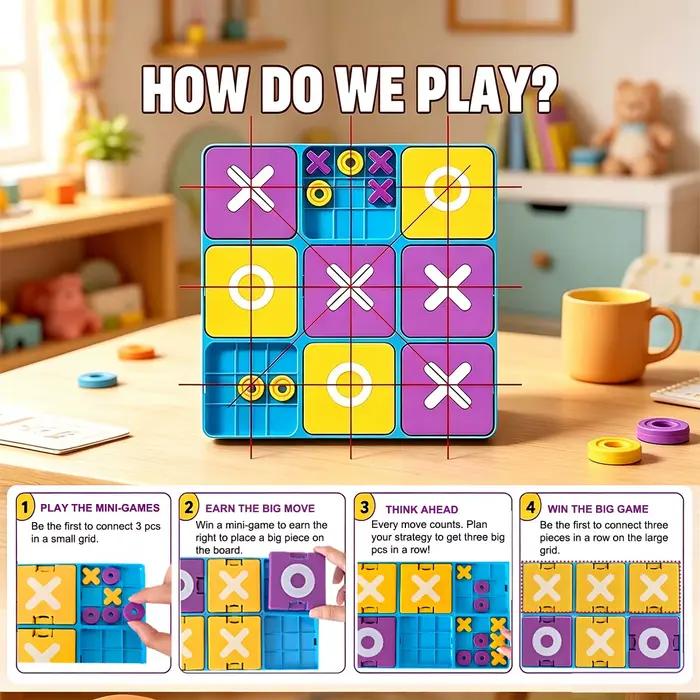 Jeu de société Tic Tac Toe