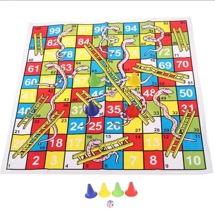 Échelle d'échecs serpent vol 38cm/14.96 pouces, jouets éducatifs pour enfants, jeu de société intéressant, jeu d'échecs volant Portable