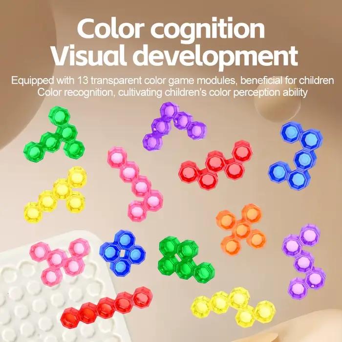 Jouets de puzzle Tangram Montessori figurines géométriques 3D jeu d'entraînement à la pensée logique jouets éducatifs pour enfants occasions spéciales
