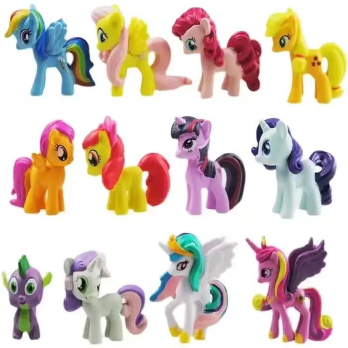 12 figurines My Little Pony