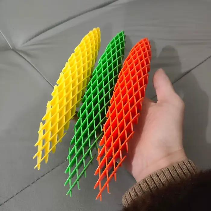 Créatif 3D décompression Vent radis maille élastique ver guérison