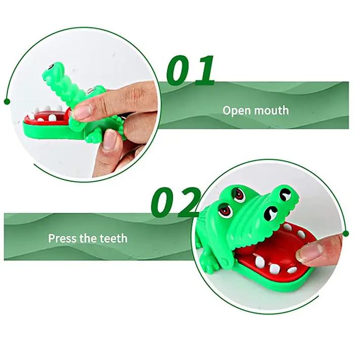 Jeu de dents de Crocodile classique