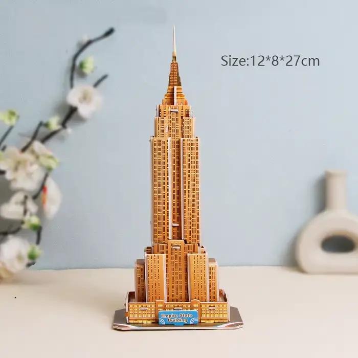 Puzzle en carton modèle 3D pour enfants