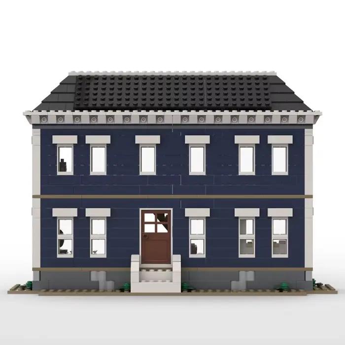 610 pièces Construction modulaire le boîtier de maison Creel-Compatible avec l'ensemble 11370 MOC personnaliser