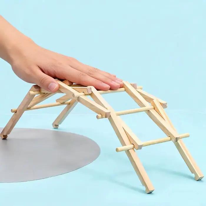 Kit de construction de pont en bois Beili