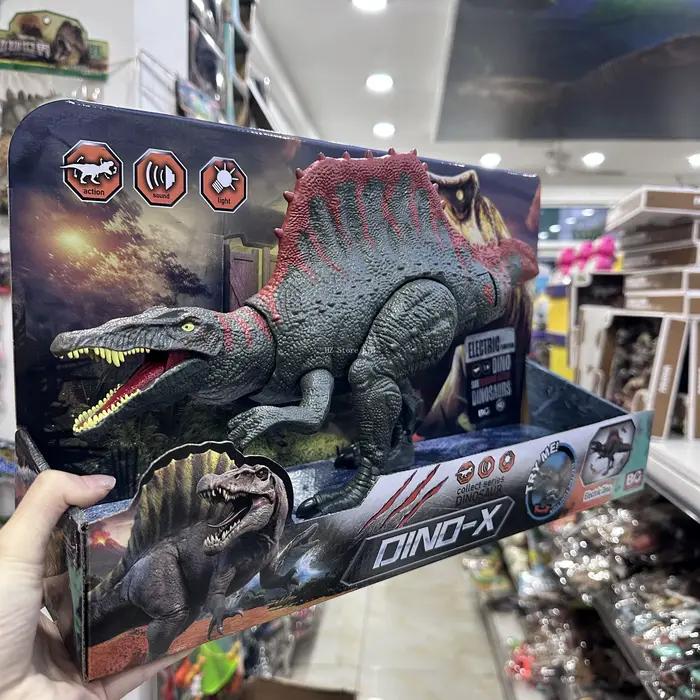 Dinosaure électrique Jurassic World Dino-X Spinosaurus avec effets sonores et lumineux