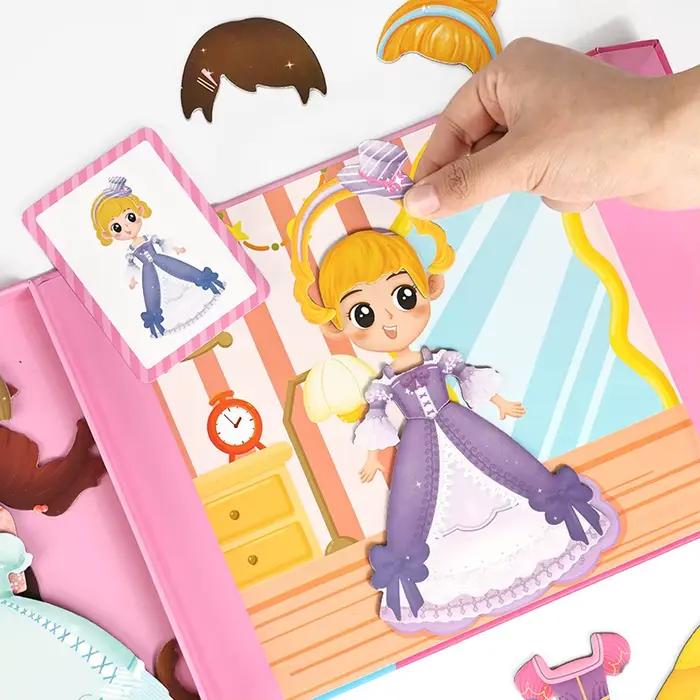 Jeu de puzzle magnétique à habiller