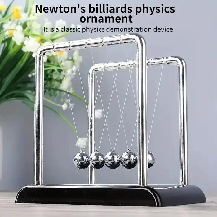 Berceau de Newton, pendule à billes d'équilibre en acier