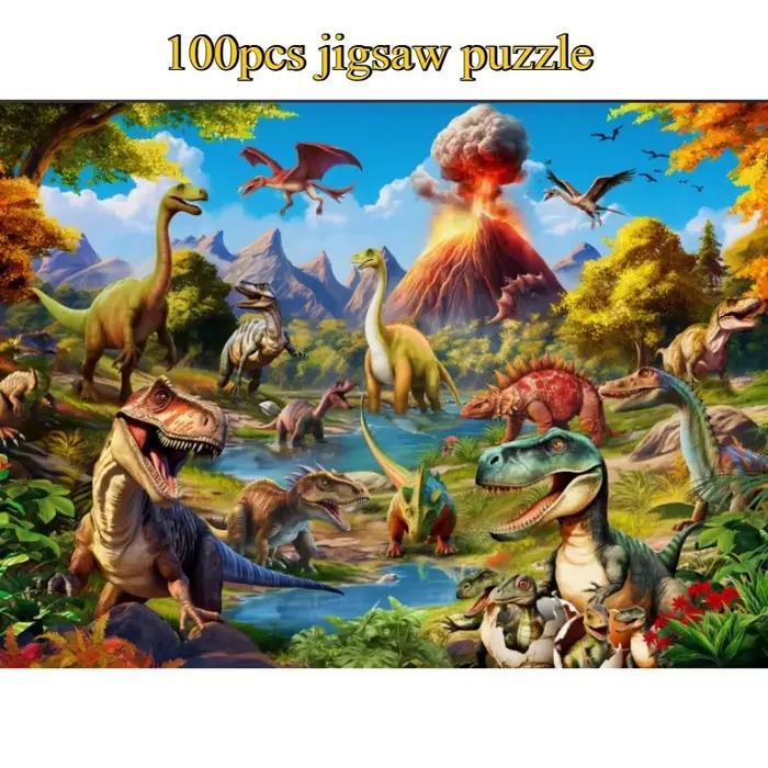 Puzzle en papier pour enfants de 38x25 cm