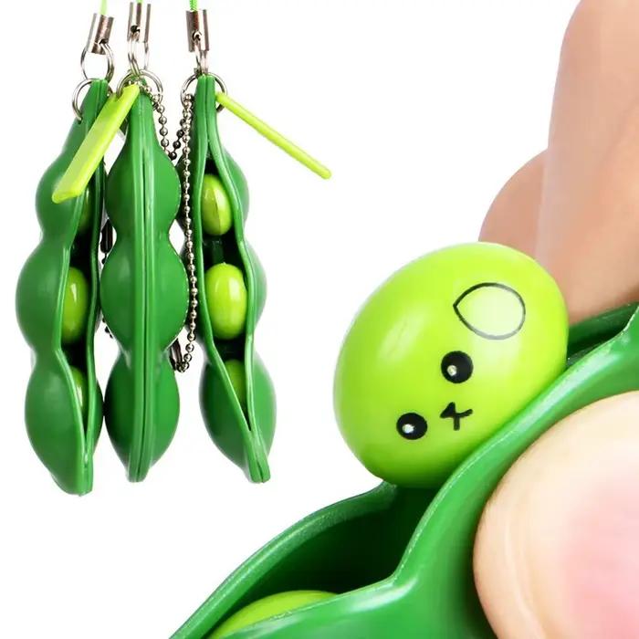 Jouet anti-stress Fidget Toy Peapod Squishy