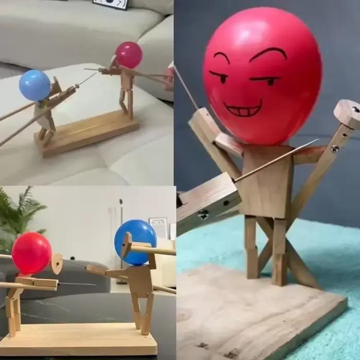 Jeu de combat de ballons pour 2 joueurs