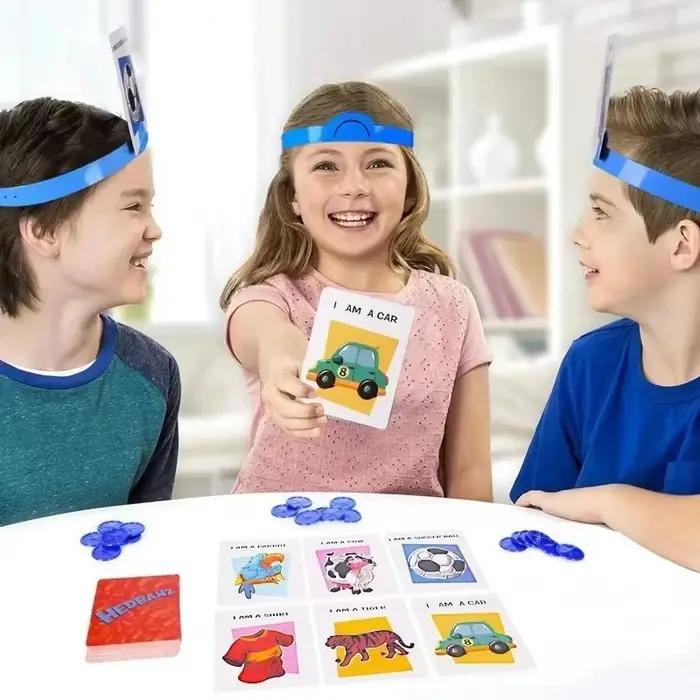 Jeu de société de devinettes d'image pour enfants