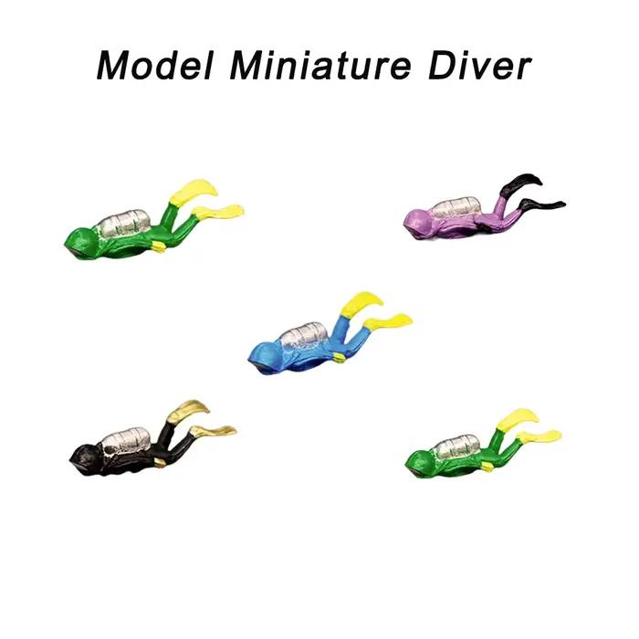 Figurines de plongeur miniatures à monter soi-même
