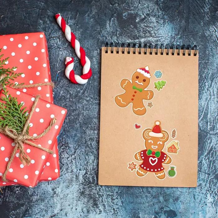 Autocollants de puzzle de Noël mignons pour enfants