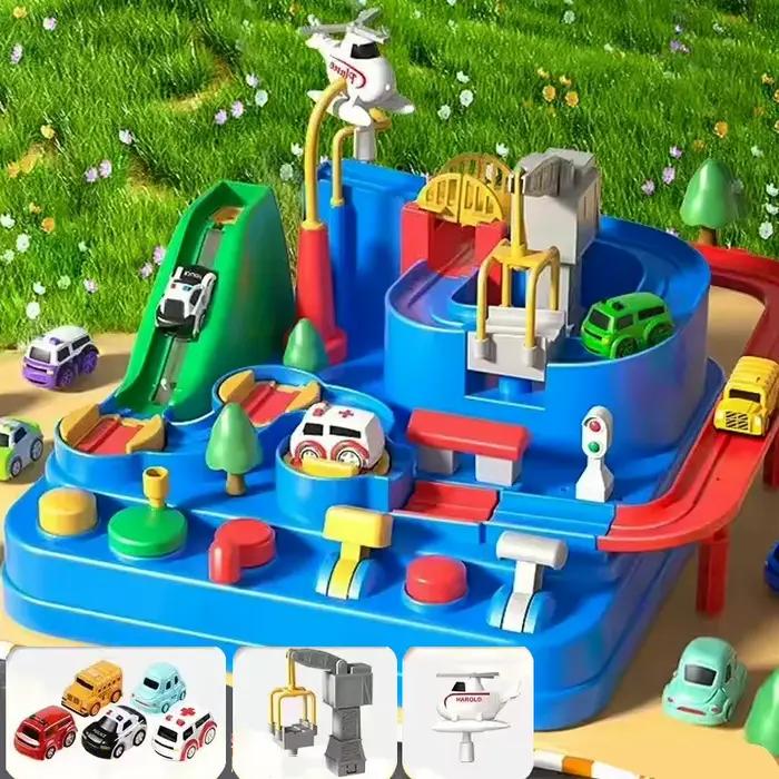Modèle de voiture sur Rail de course