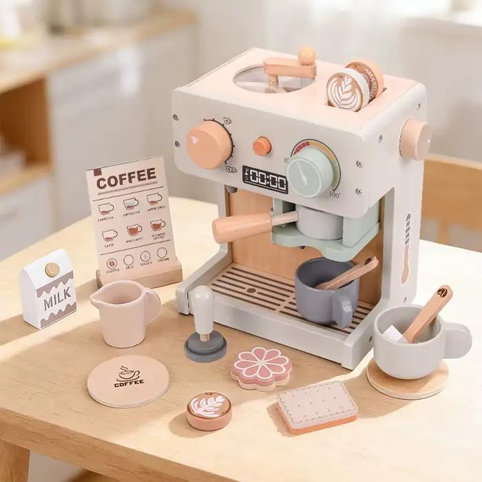 Jeu de cuisine en bois pour enfants