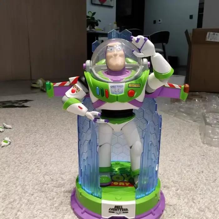 Authentique Figurine Articulée Buzz Lightyear Toy Story Grande Taille Multi-Articulations Sam Club Même Style Cadeau d'Anniversaire Décoration