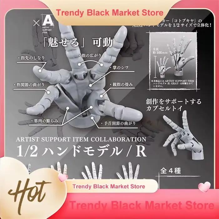 Nouvelle figurine articulée mini 1/2 taille - Modèle de base de personnage d'anime avec articulations mobiles - Outil de référence pour artistes Gashapon