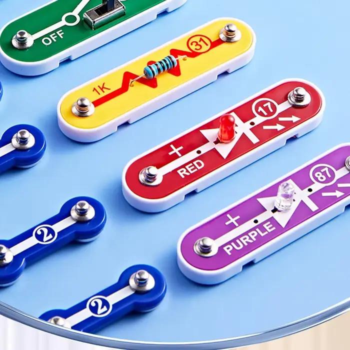 Kits d'expériences scientifiques 2025 : Circuits électroniques pour enfants