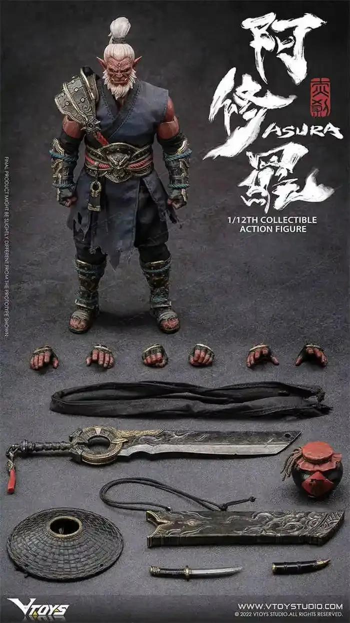 Original en stock VTOYS VSD006 1/12 Soldier Asura 17cm Full Set 6'' La Foire aux Jouets de Los Angeles est limitée aux figurines de luxe