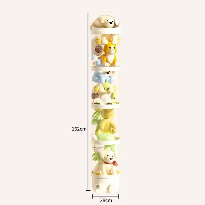 Boîte de rangement cylindrique pour poupée