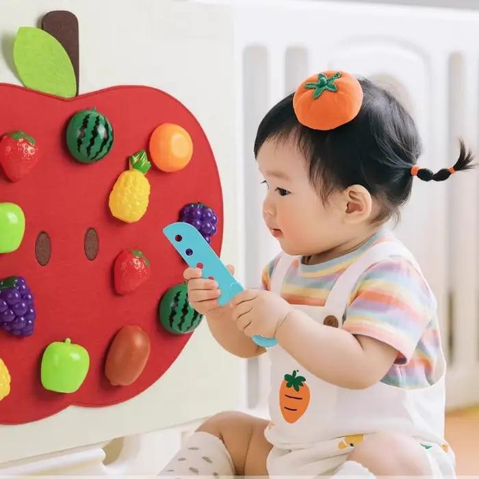 Planche en feutre pour bébé