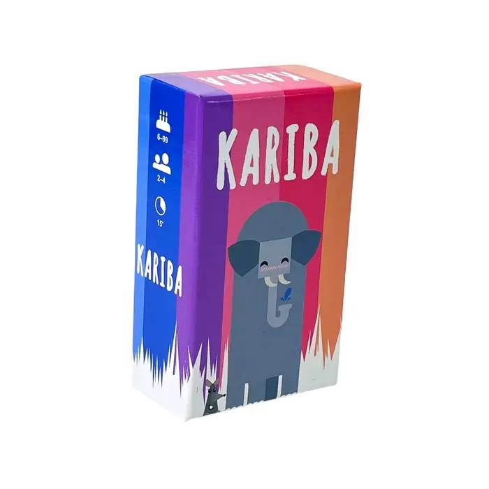 Jeu de société KARIBA : jeu de voyage portable en petite boîte