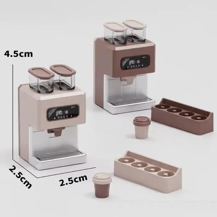 1 pièce Réplique réaliste de four à micro-ondes, cuiseur à riz et bouilloire à œufs, jouet de jeu de rôle pour maison de poupée 1:12, meubles et appareils électroménagers de cuisine