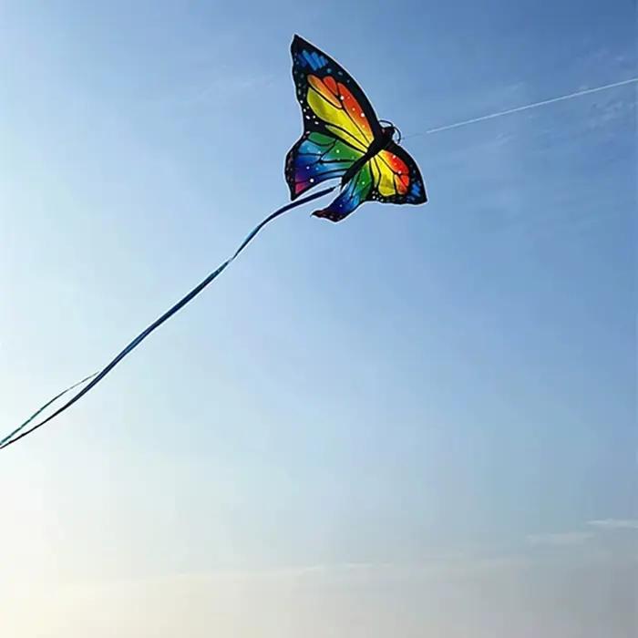 Nouveau cerf-volant papillon coloré facile à piloter