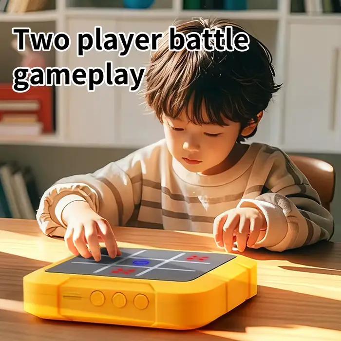 Jeu de Tic-Tac-Toe électronique AI, jeux électroniques multifonctionnels, jeu de société pour adultes, jeu d'échecs, jouet éducatif Montessori pour enfants