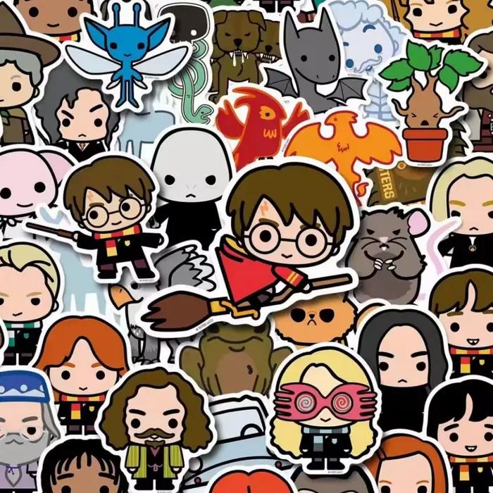Autocollant série Harry Potter authentique