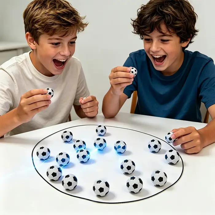Jeu de football magnétique interactif pour fêtes