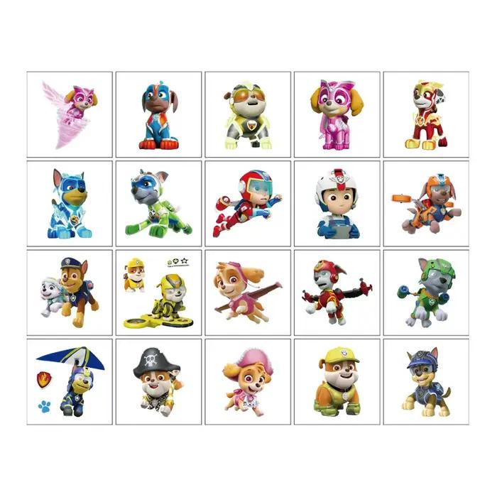 Autocollants de tatouage Paw Patrol