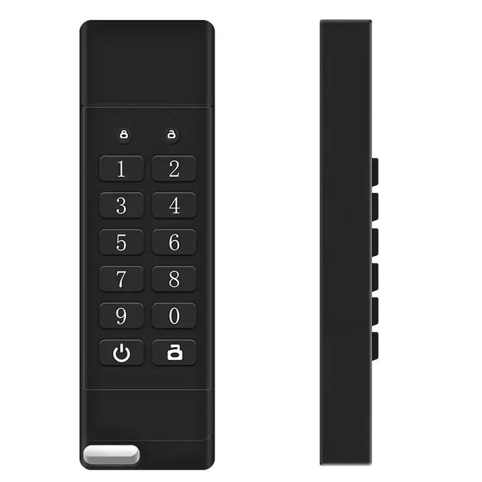 Clé USB cryptée Goldenfir 32 Go 64 Go 128 Go 256 Go avec verrouillage par clavier et code, disque USB sécurisé et confidentiel