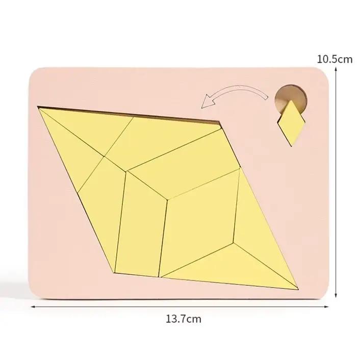 Puzzle Triangle de forme irrégulière