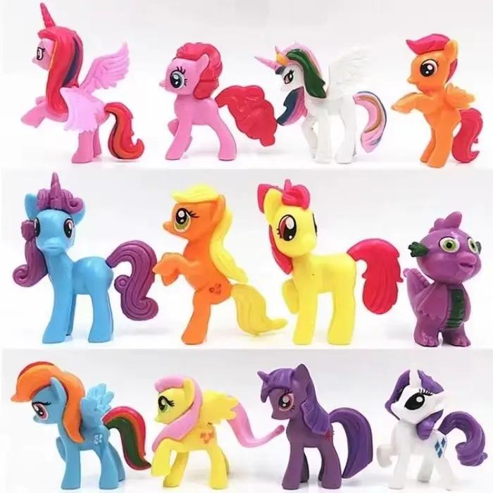 12 figurines My Little Pony