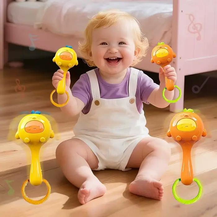 Jouets sensoriels pour bébé avec hochets